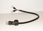 low voltage wire to connect a two pin light,12 volt