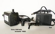 Jebao JP 900 Submersible Indoor Fountain Pump Light Combo