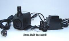 Jebao PP-399 Pump with Light Combination, Outdoor or indoor fountain pump