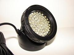 60 LED In or out of water spot Light, slow changing colors, for fountains