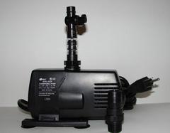 External (out of water) fountain pump