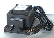 100 Watt outdoor Transformer for 12 volt Lights | water tight | accepts a 2 pin power cord